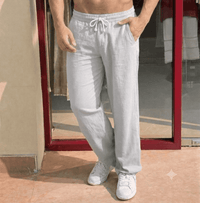 Turkey Linen Lower - Light Grey