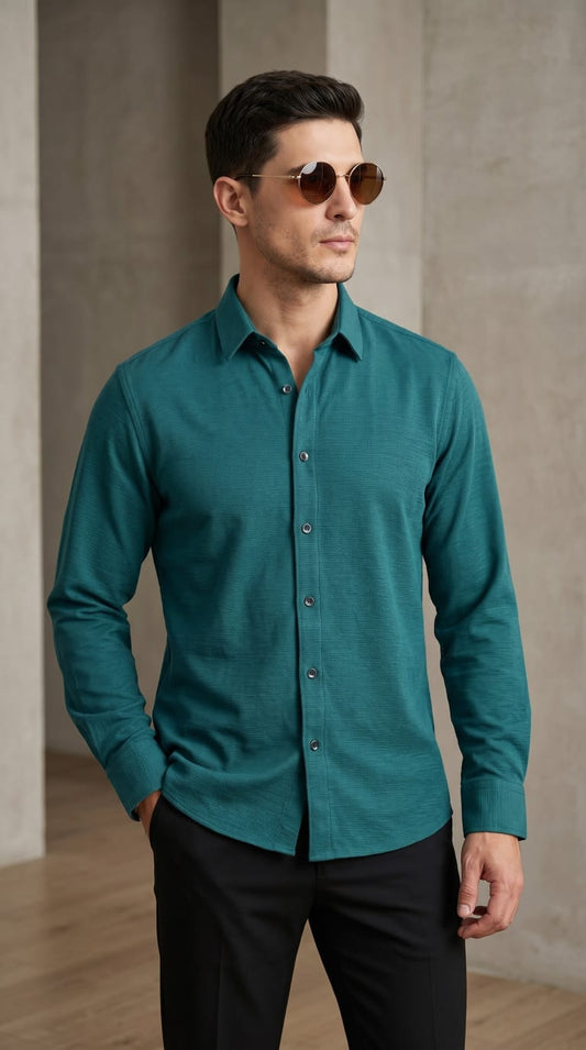 TURKEY LINEN SHIRT - GREEN - Under Attack