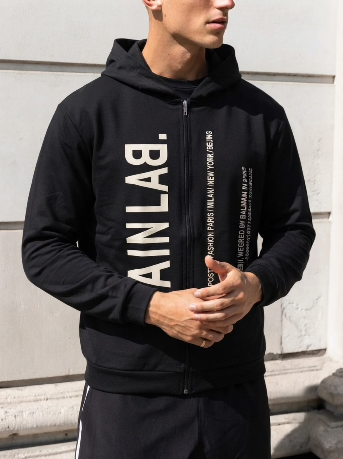 Typography Streetwear Sweatshirt - Under Attack