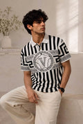 V Puzzle Archive Tshirt - White - Under Attack
