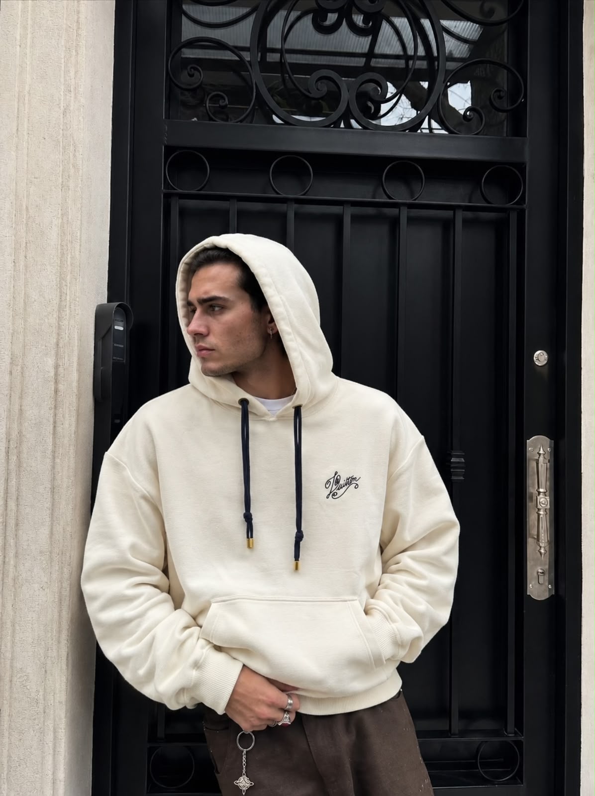 Valen Signature Hoodie - White - Under Attack