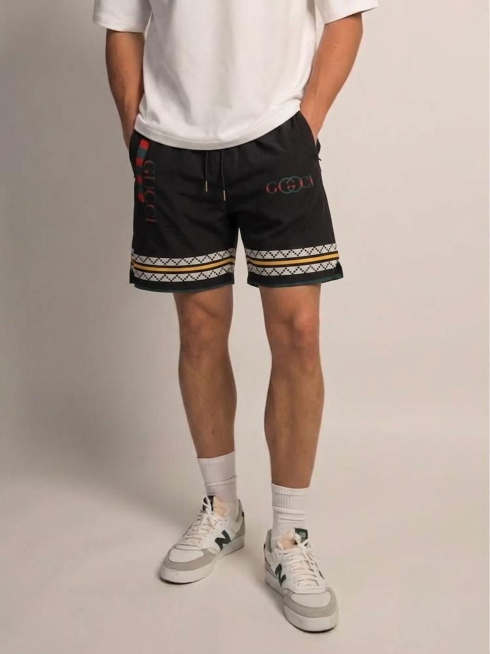 Velour Dynasty Shorts - Black - Under Attack