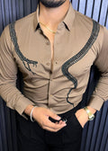 Venom Legacy Jacquard Shirt - CAMEL - Under Attack