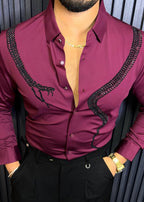 Venom Legacy Jacquard Shirt - WINE - Under Attack