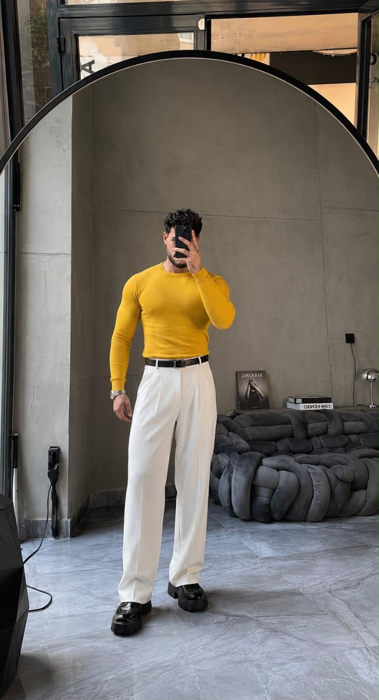 Viscora Luxe Knit Sweater - Mustard - Under Attack