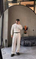 Viscora Luxe Knit Sweater - White - Under Attack