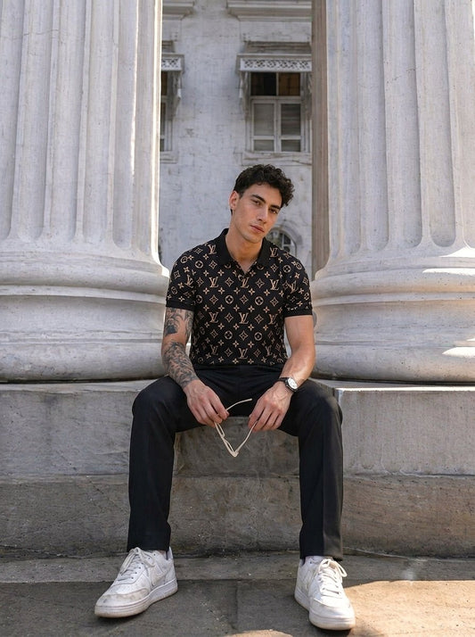 VL all over printed Tshirt - black - Under Attack