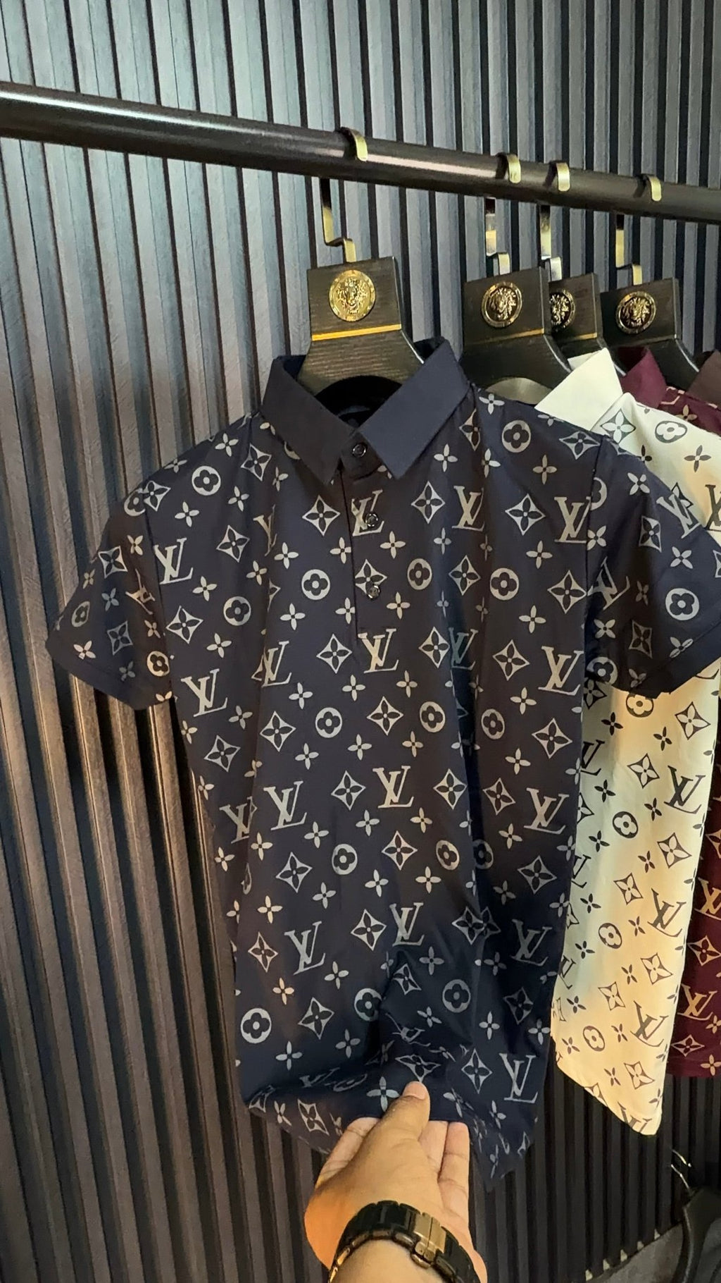 VL all over printed Tshirt - navy - Under Attack