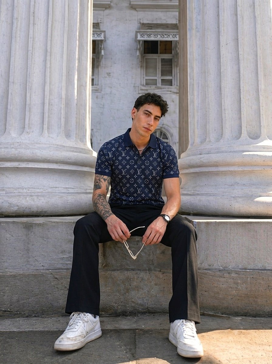 VL all over printed Tshirt - navy - Under Attack