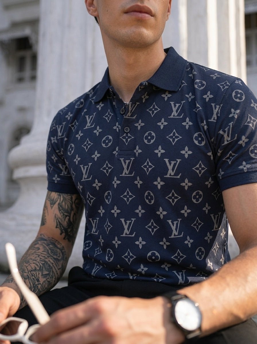 VL all over printed Tshirt - navy - Under Attack