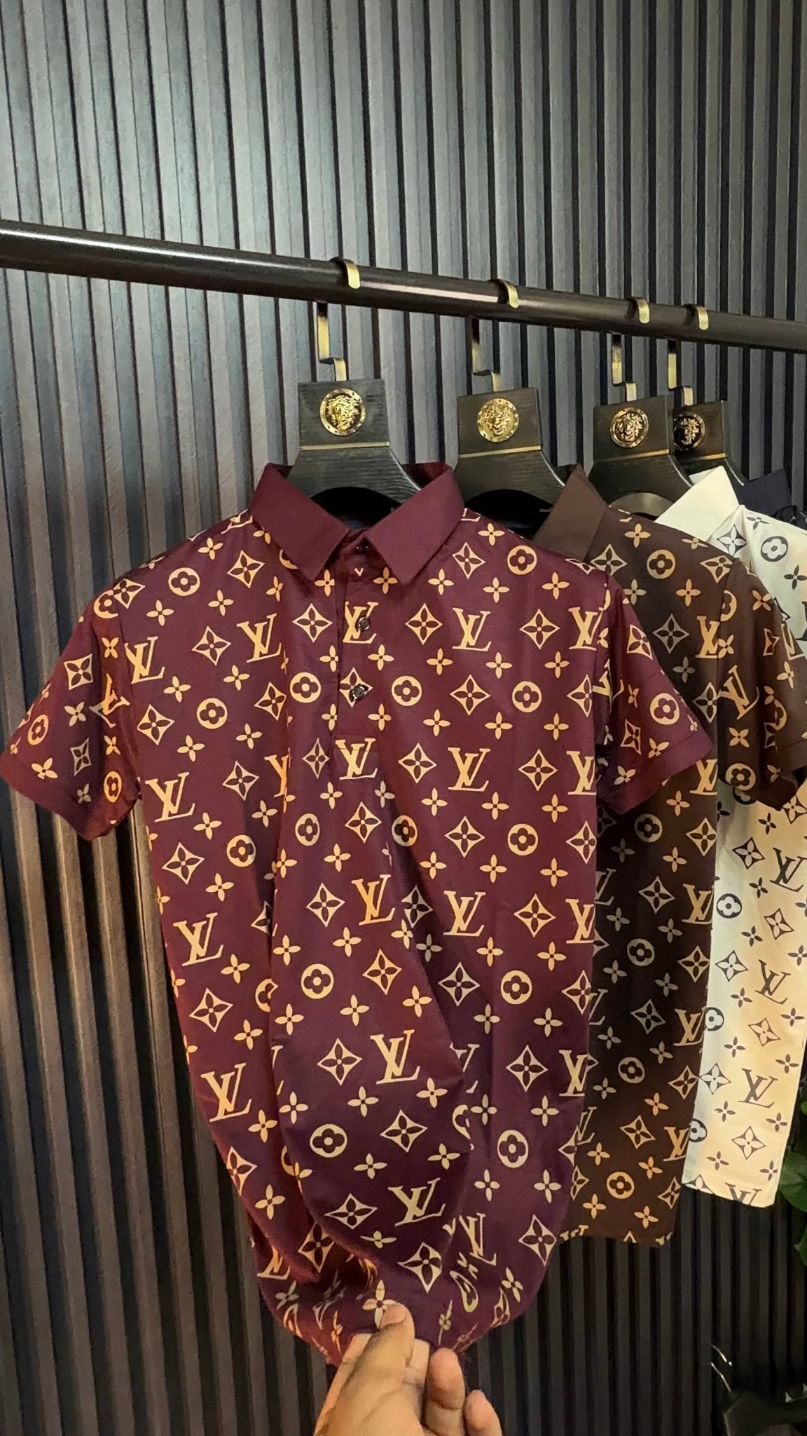 VL all over printed Tshirt - wine - Under Attack