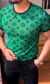 VL Crochet Premium Tshirt - Green