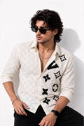VL Patch Premium Shirt - White - Under Attack