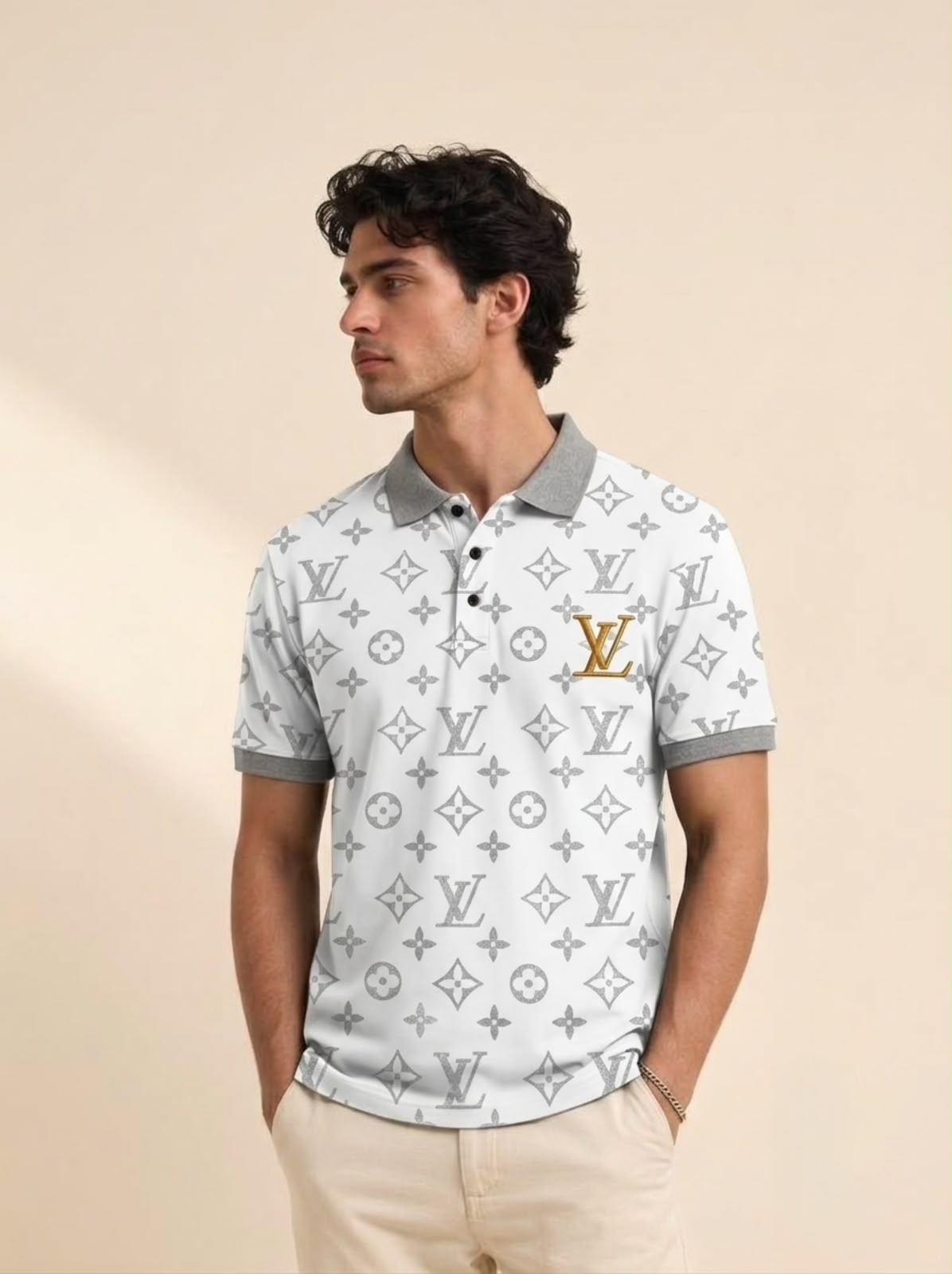 VL Prestige Polo Tshirt - White - Under Attack
