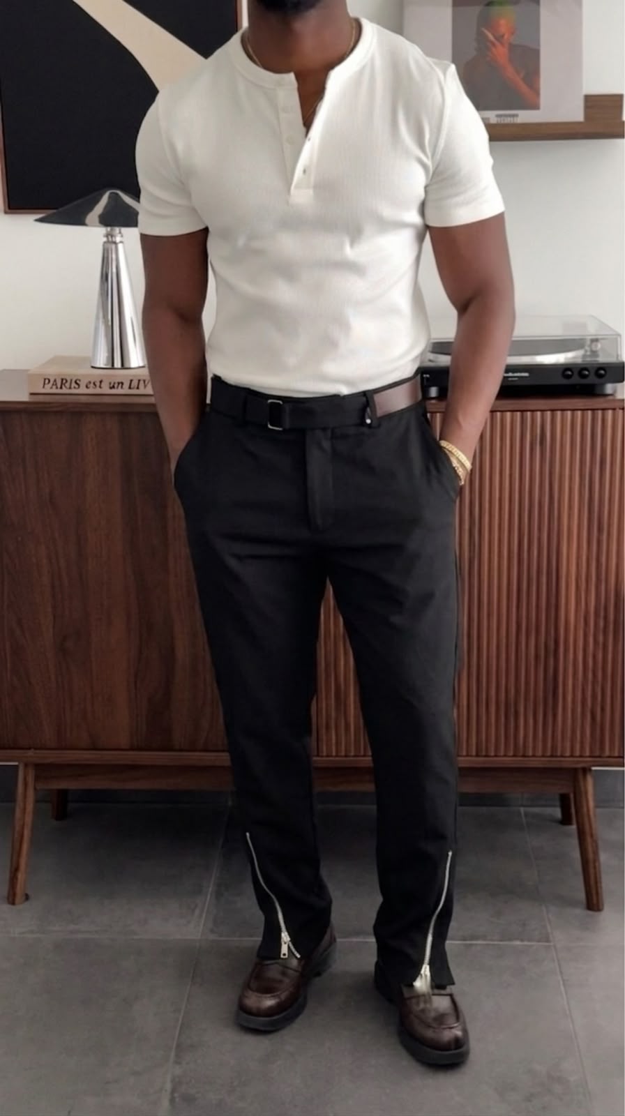Zip-Ankle Tailored Trouser - Under Attack