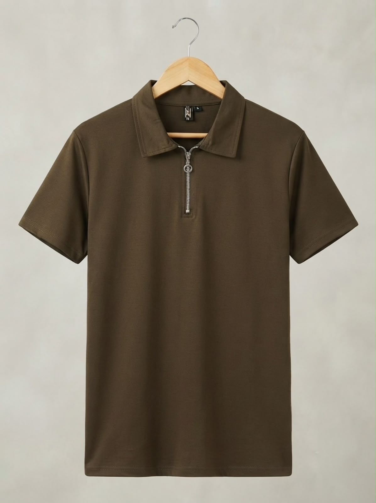 ZIp Placket Knit Polo - Under Attack