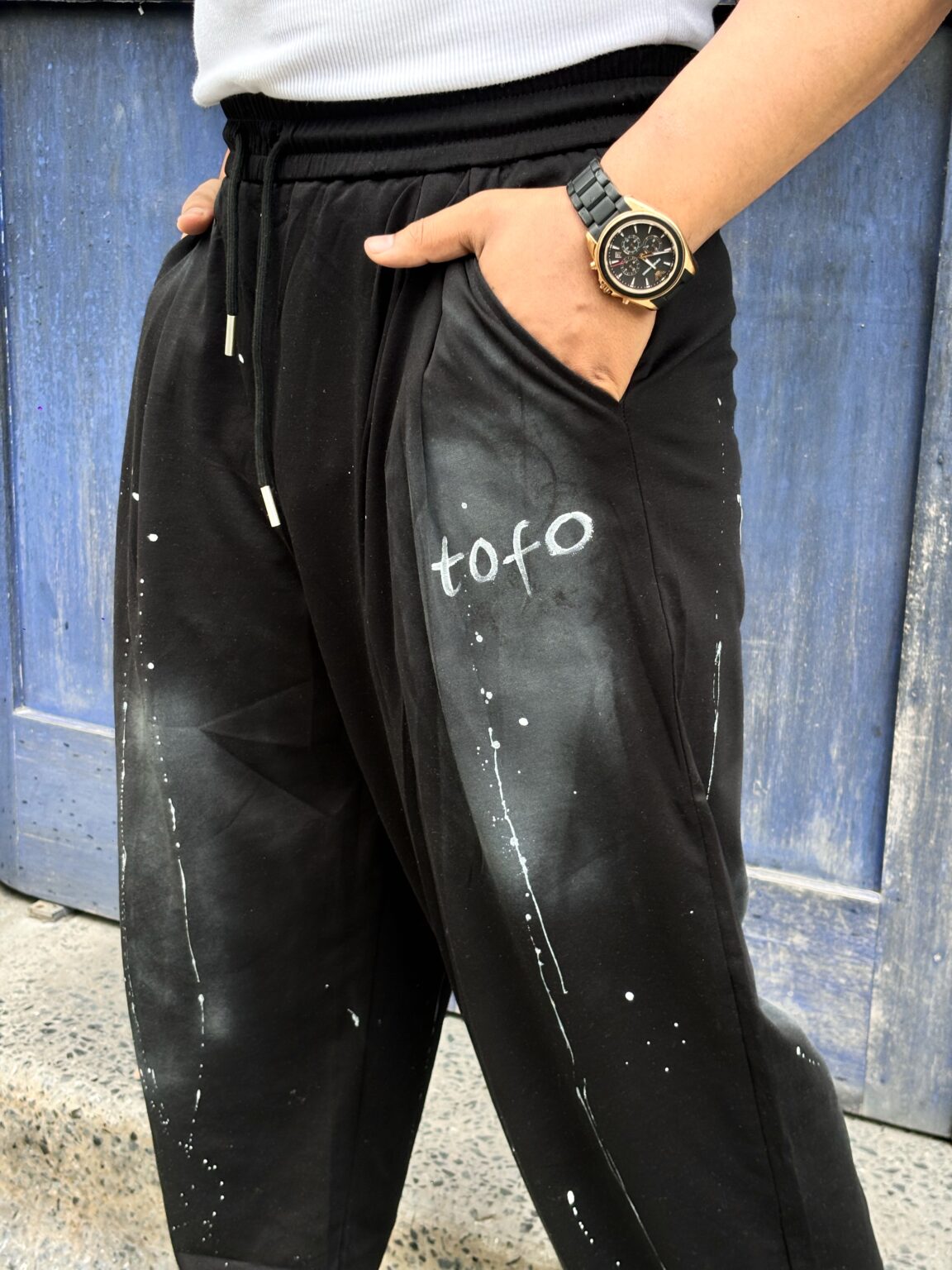 Urban Art Wide Sweatpants