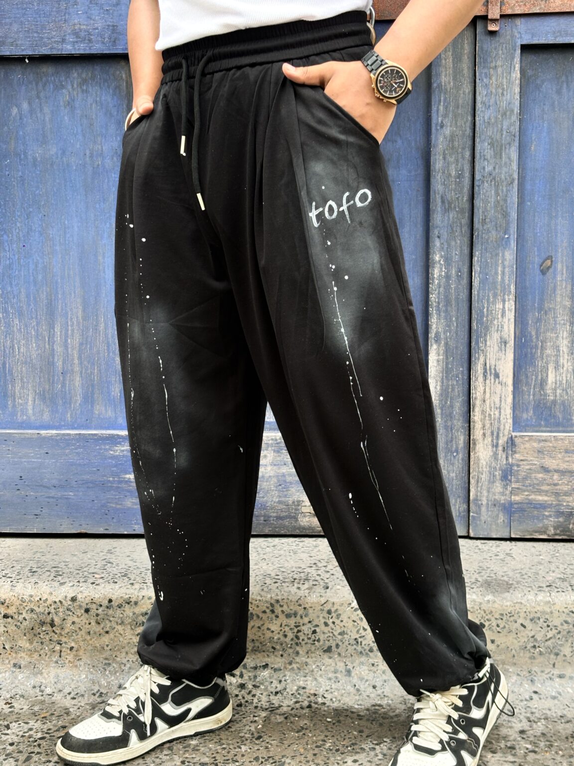 Urban Art Wide Sweatpants